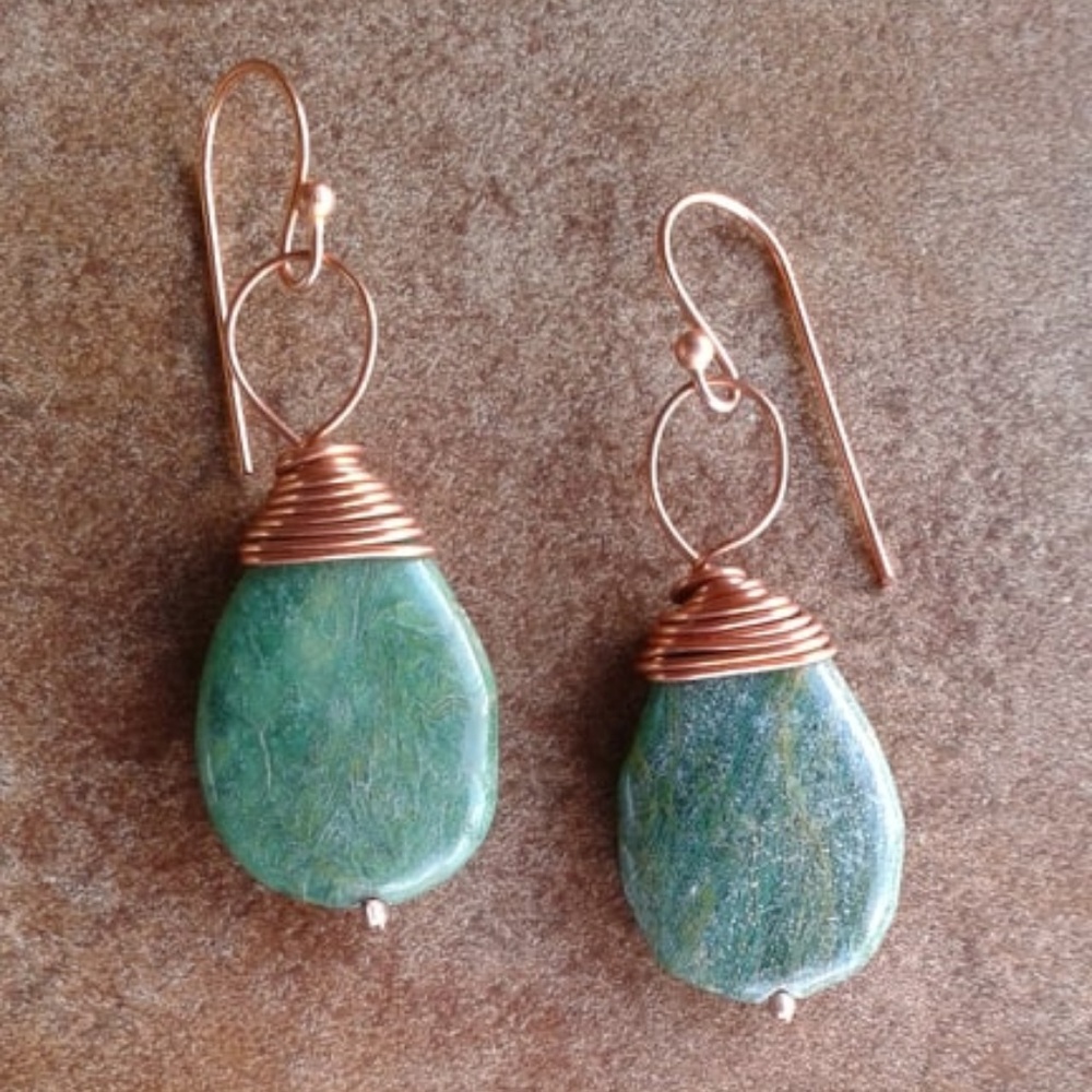 Wire Wrapped Earrings